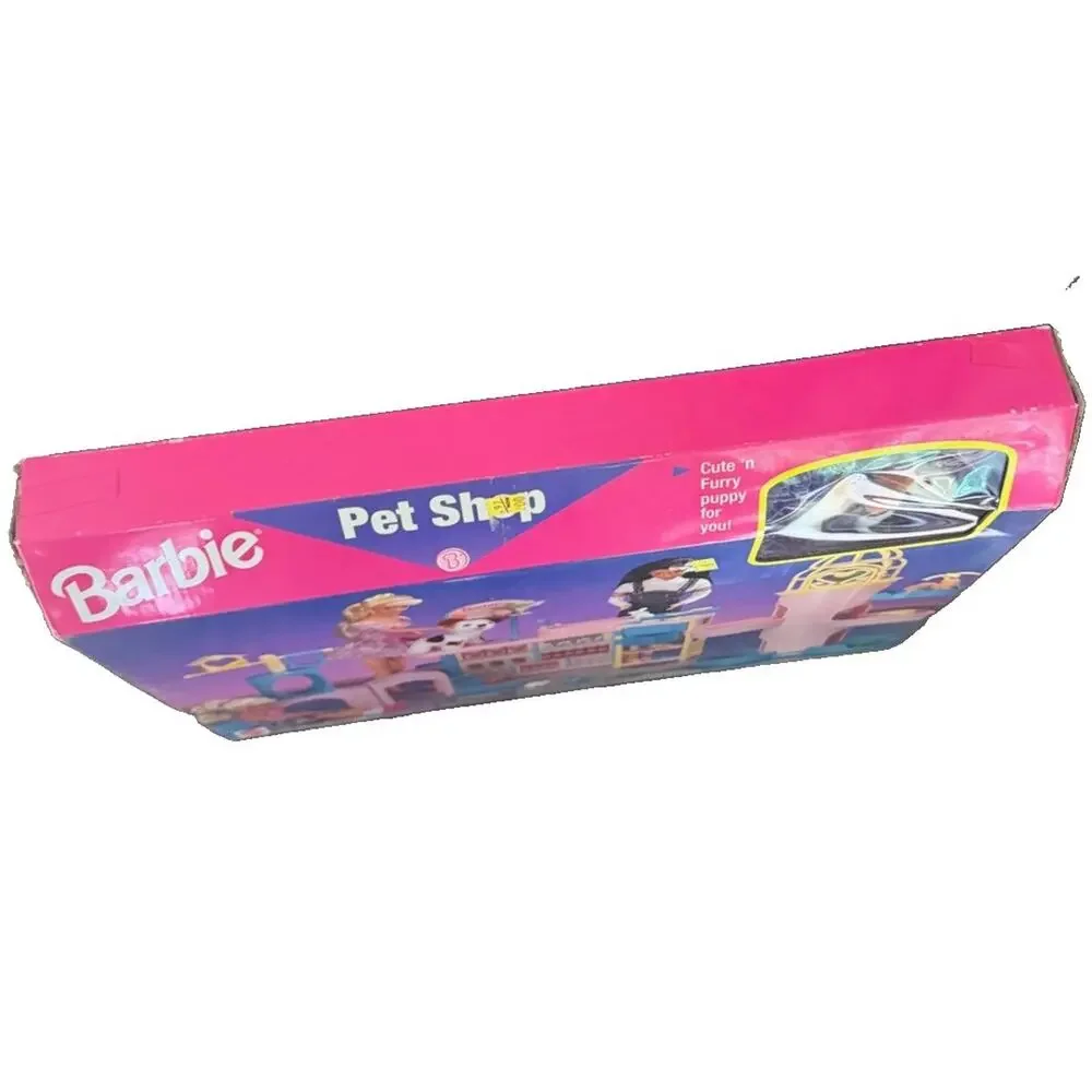 NEW SEALED Box Vintage 1996 Barbie Pet Shop Playset 67550 Mattel Dog 3812/71